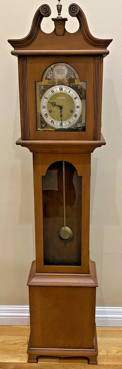 Stunning Seth Thomas Tempus Fugit Grandfather Clock | eBay