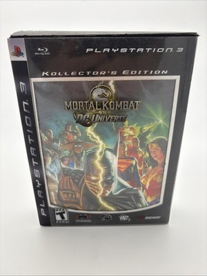 Mortal Kombat vs. DC Universe -- Collector's Edition (Sony PlayStation 3, 2008)