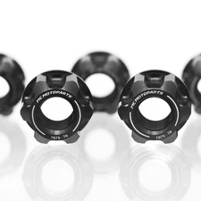 Billet Rear Wheel Sprocket Nuts Black For Honda X-ADV 750 17 18 19 20