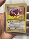 Pokemon 1st Edition Jungle Eevee 51/64 Nintendo Pokémon MP Moderately Played TCG