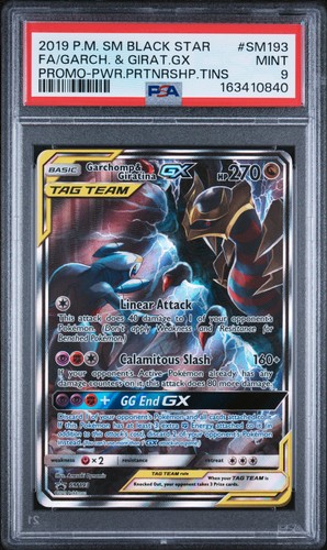 Garchomp & Giratina-GX graded PSA 9 for sale on eBay