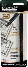 Portable Counterfeit Bill Detector Marker - Fraud Protection for U.S. Currency