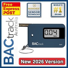 Breathalyzer Alcohol Tester. Breath Test. BACtrack Go Keychain Gen2 FREE EXPRESS