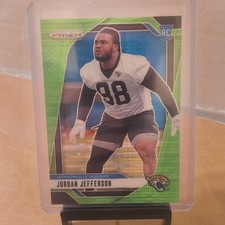 Panini 2024 Prizm Jordan Jefferson Rookie #358 Jacksonville Jaguars NFL Card