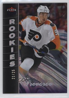 2016 Fleer Showcase Ultra Rookies Violet Medallion 21/25 Ivan Provorov #U17 07l3