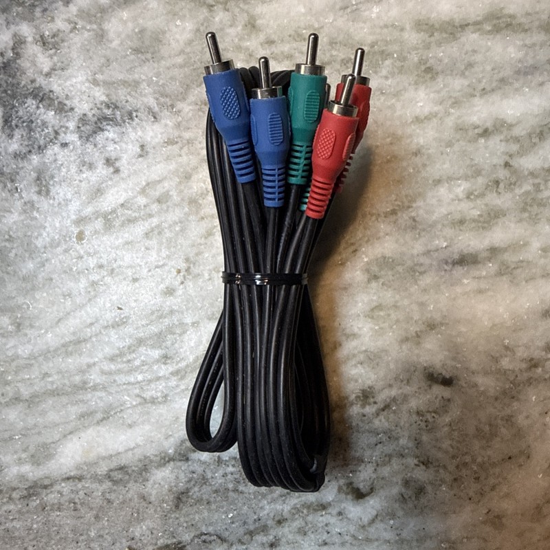 3 Male To 3 RCA Male Stereo Audio Video Cable 6FT