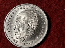 2 DM 1969 J Adenauer