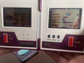 Game & Watch 1983 Super Mario Brothers game Tested Working Original Not Remake
