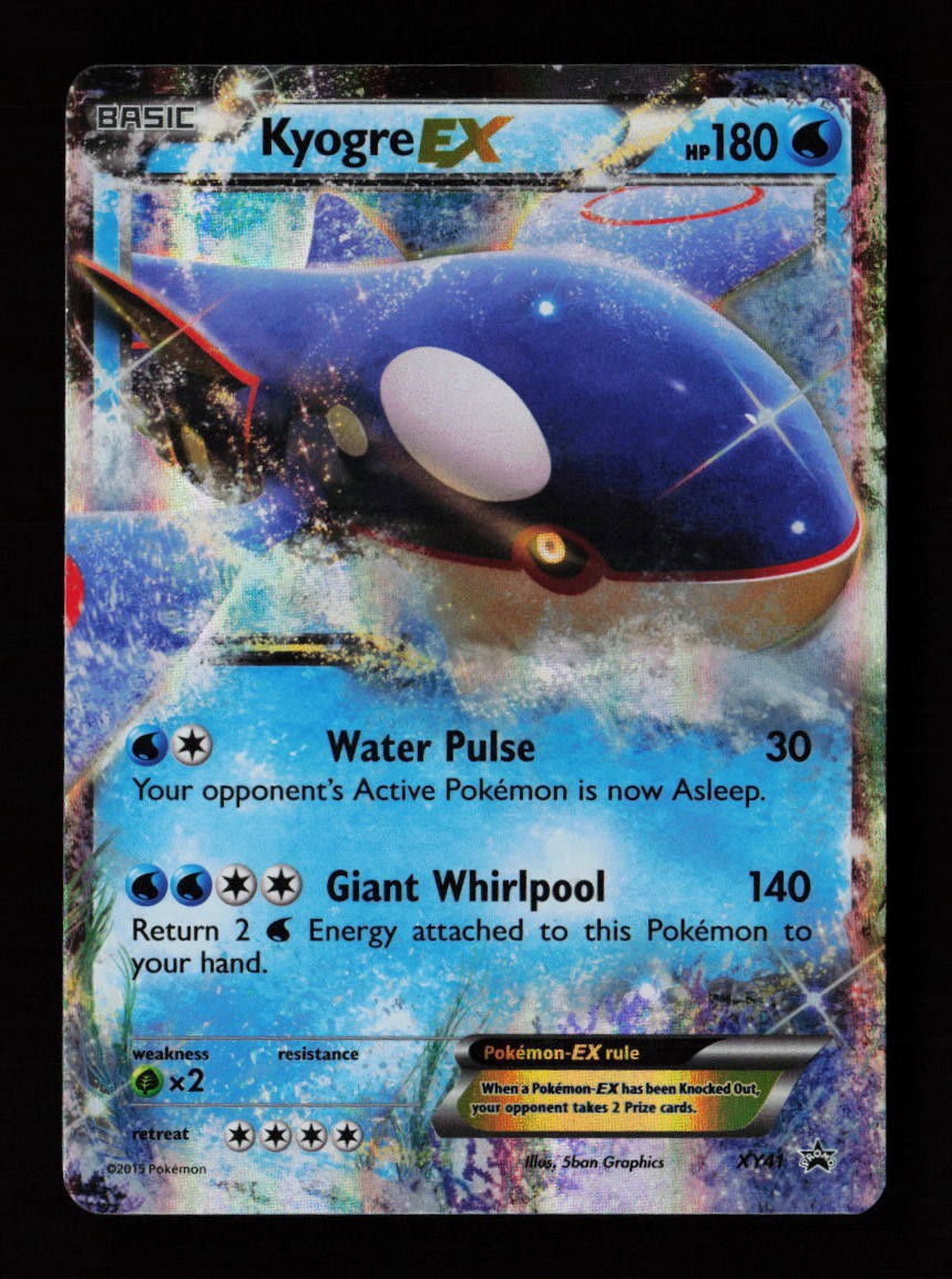 Kyogre EX XY41 Holo XY Promos Pokémon Card