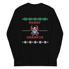 Merry Krampus, Krampus, Christmas, Ugly Sweatshirt, Xmas