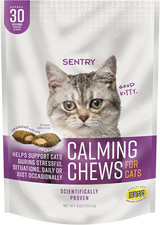 Calming Chews for Cats, Calming Aid Helps to Manage Stress, with Pheromones That