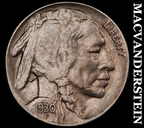 1930-S Buffalo Nickel- Extra Fine+/ Almost Uncirculated No Reserve #i7805