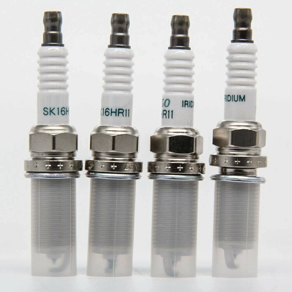 Set of 4, 90919-01233 Spark Plugs for 14-15 Tundra  14-24 4RUNNER V6 4.0L OEM