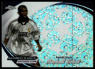 2023-24 Topps Chrome UCC #SD-11 Samuel Eto'o Starball Debut