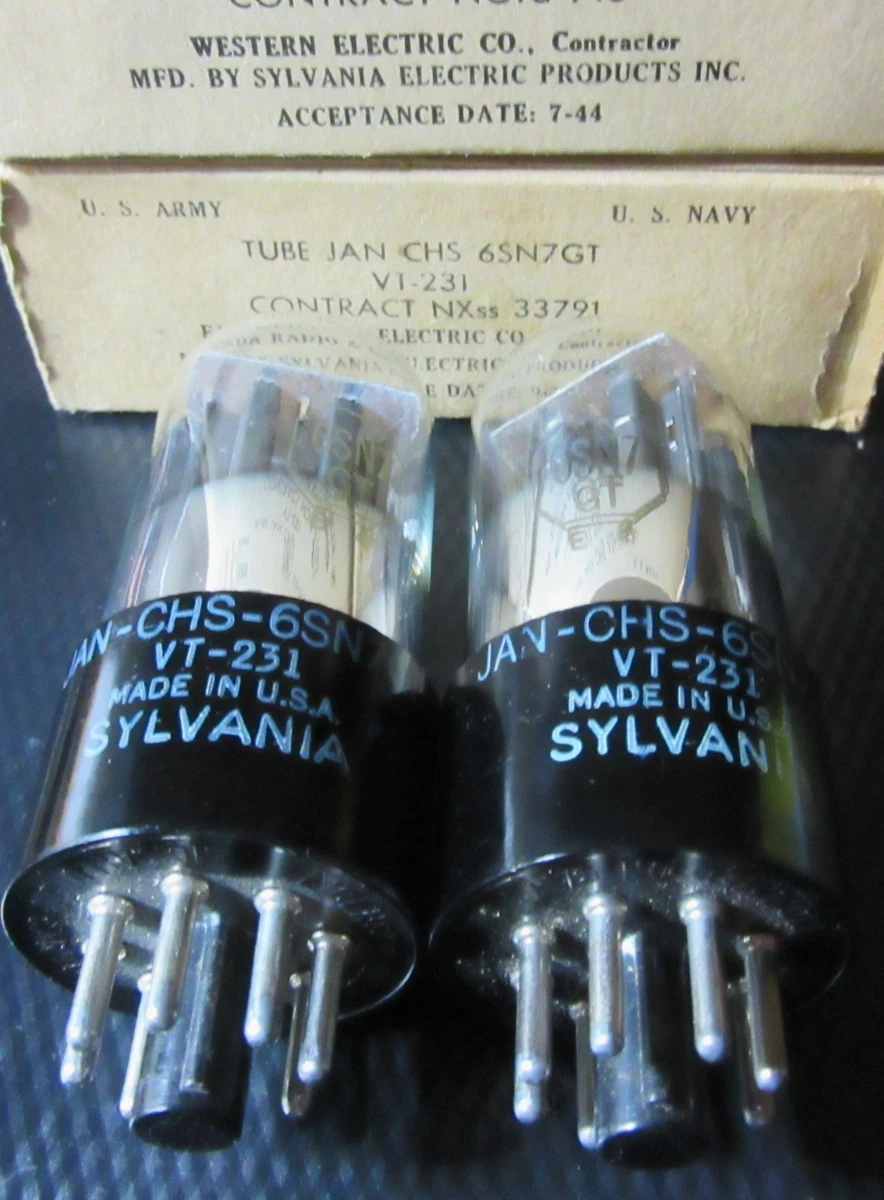 Sylvania 6sn7 for sale - eBay