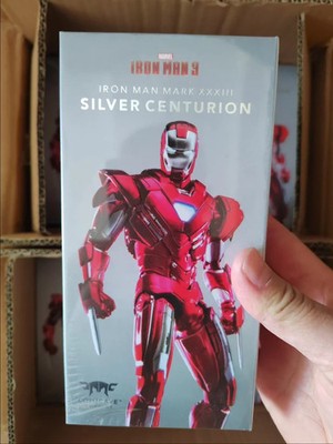 COMICAVE 1/12 CS MK33 Iron Man Mark33 Silver Centurion Action Figure In Stock