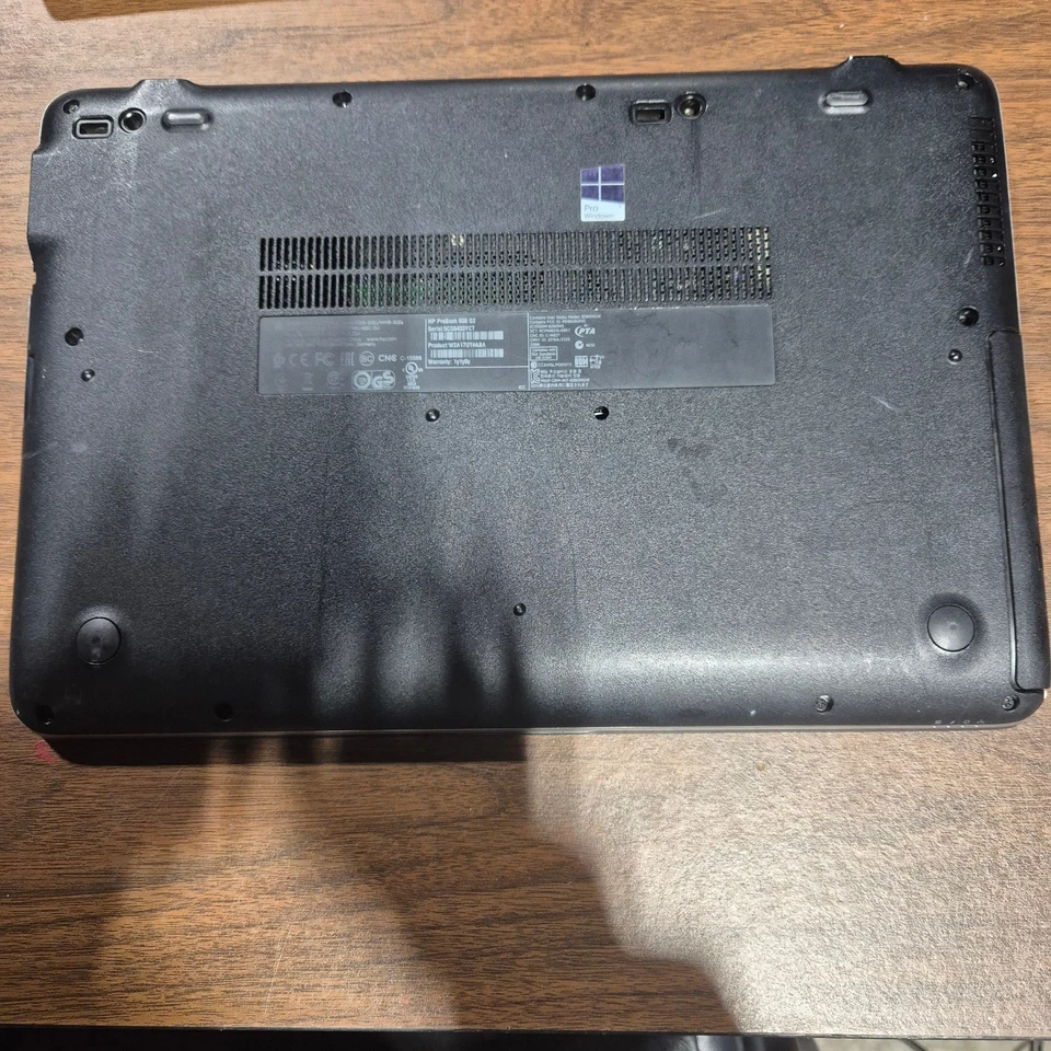 HP ProBook 650 G2 15.6" (256 GB SSD, Intel Core i5 6300U, 3.0GHz, 12GB) Laptop- - Image 4 of 4