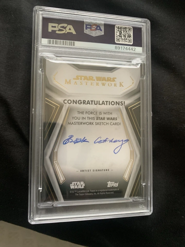 2020 Star Wars Masterworks Sketch by Basak Cetinkaya - Image 2 of 2