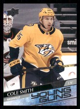 2020-21 Upper Deck #481 Cole Smith Young Guns RC