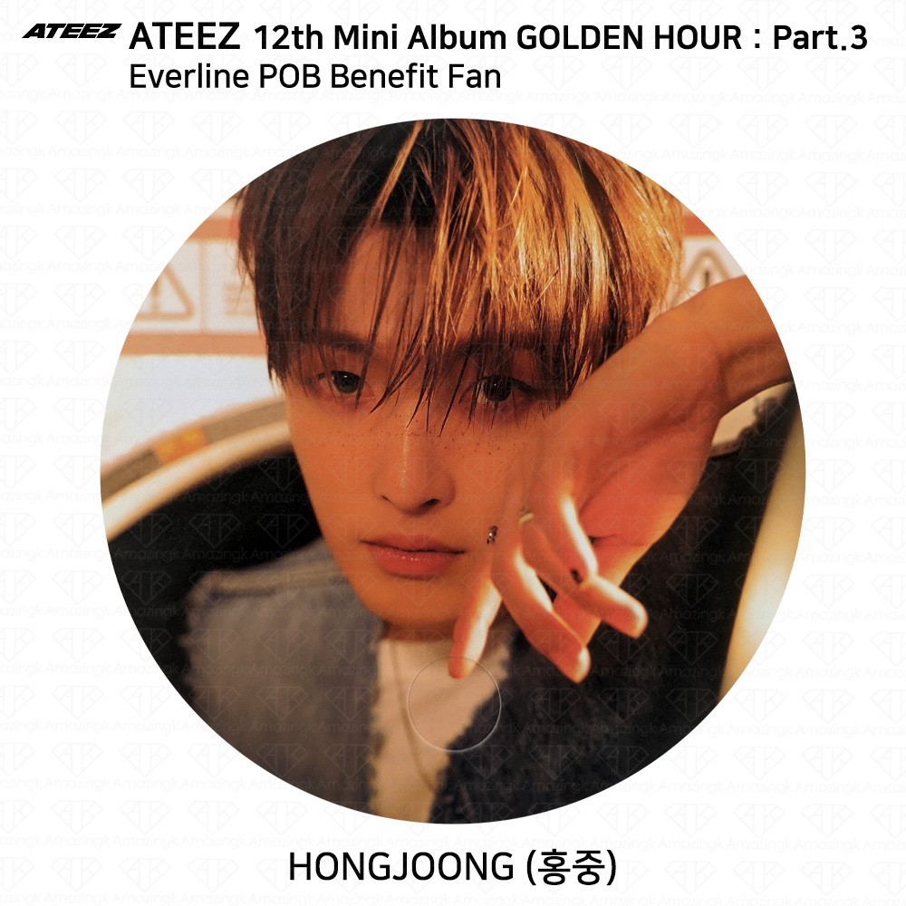 ATEEZ The 12th Mini Golden Hour Part.3 Everline POB