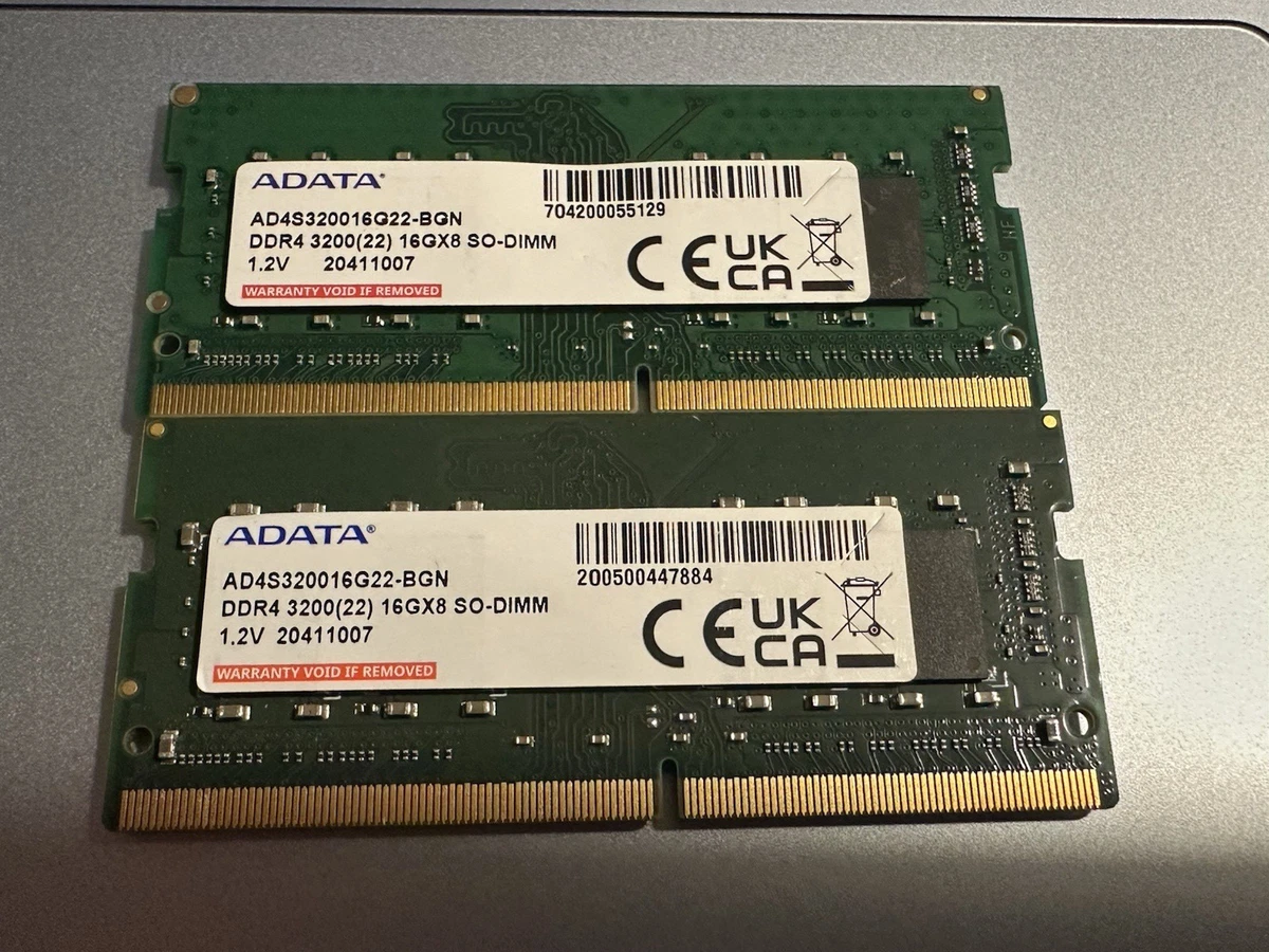 Las mejores ofertas en ADATA SO-DIMM DDR4 SDRAM de memoria (RAM