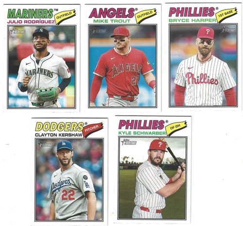 2026 MIKE TROUT  TOPPS HERITAGE CARD #163  THIS CARD ONLY