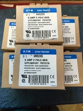 Lot Of 10 New EATON CUTLER HAMMER WMS2D05 Supplementary Protector Breaker 2P 5A