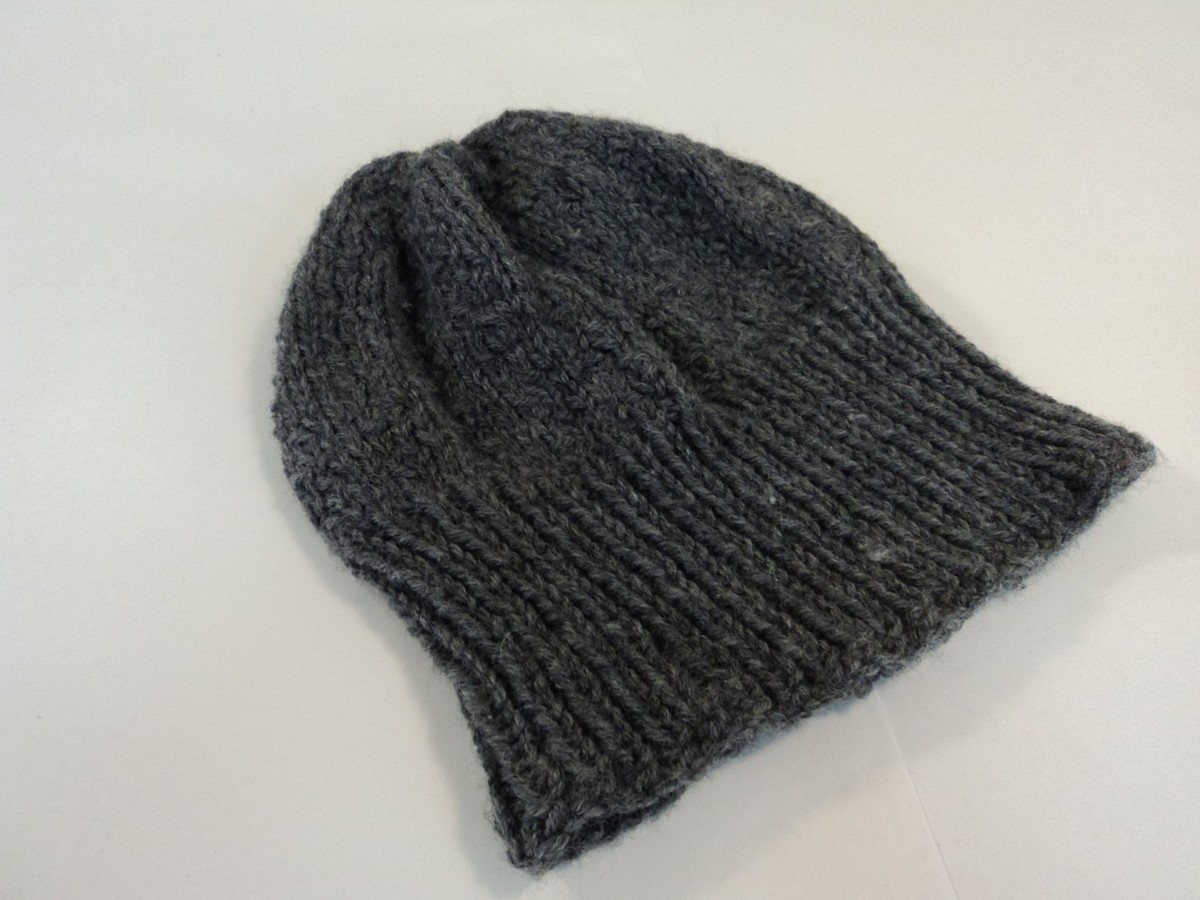 New hand crafted slouchy hat / beanie hat Slouchy Beanie Crochet Pattern main image 3