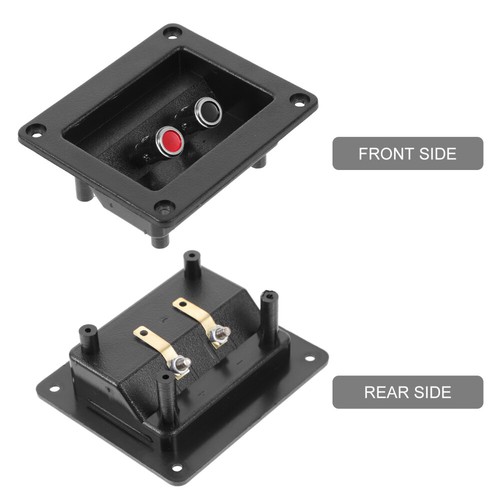2 Pcs Alloy Speaker Binding Post Plate Terminals Connectors - Picture 7 of 12
