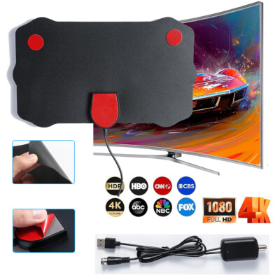 HD digital TV antenna that supports 4K 1080p and all older TVs 3600 miles