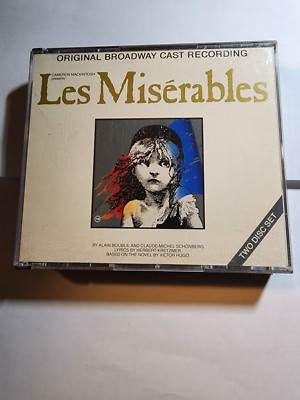 Les Misérables Original Broadway Cast Recording VG+/EX CD36