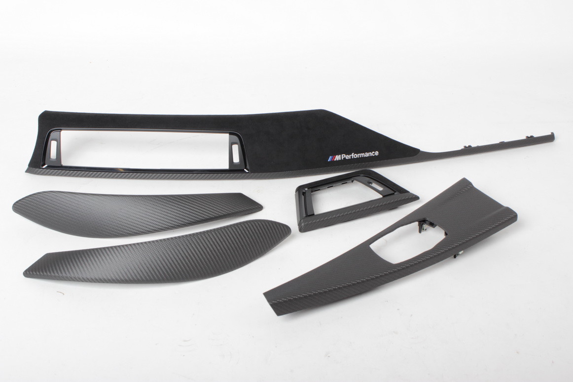 BMW F32 4 Series M Performance Carbon Fiber Alcantara Trim Kit  