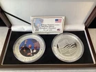 2024 Donald Trump Two 4OZ .999 Fine Silver Rounds Fight Assassination 61/100