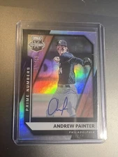 2021 Panini Elite Extra Edition Prime Numbers Andrew Painter RC AUTO 150/215