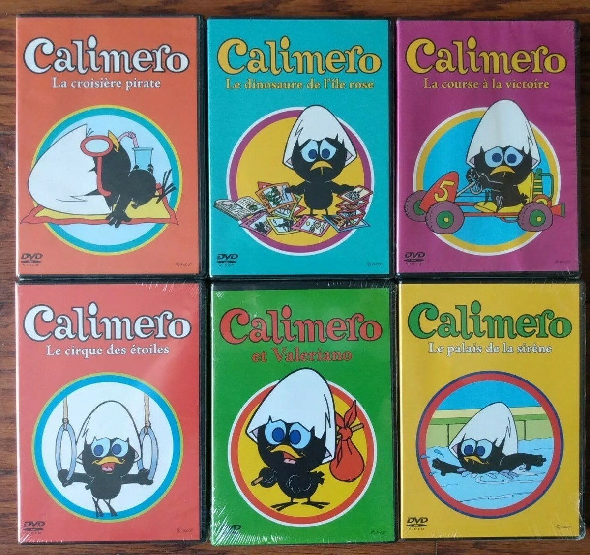CALIMERO 6 DVD Collection Boxed Set/Coffret French/Francais New