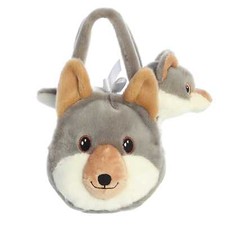 Aurora - Eco Nation - 6.5" Wolf Responsibly Made Stuffed Animal