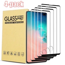 For Samsung S10 S20 S21 FE S22 S23 S24 Coverage Tempered Glass Screen Protector