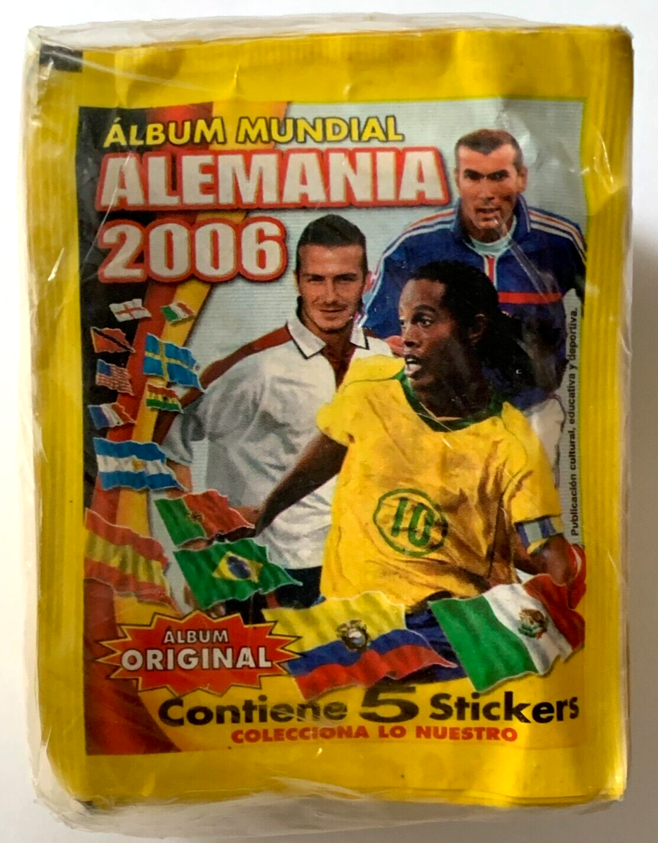 2006 World Cup Germany Navarrete - BOX (50 SEALED PACK) Sticker