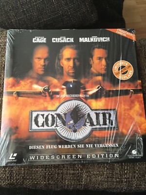 Con Air Laserdisc PAL Limitierte Auflage Ungekürzte Fassung