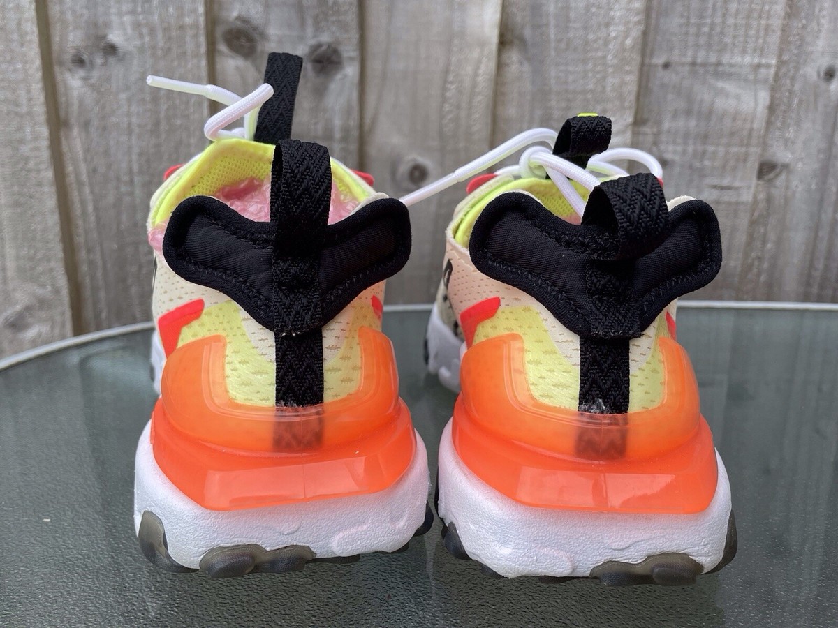 Nike Shoes Womens UK 5 React Vision Orange Yellow Volt Running Trainers 38.5 | eBay UK