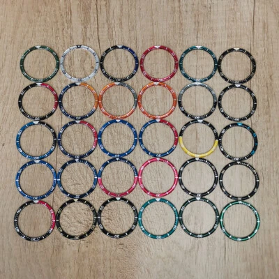 Bord rond Montre Lunette Extérieur 39MM Diamètre Intérieur 32.2MM Anneau Cercle