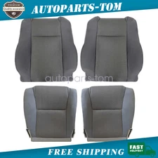 For Toyota Tacoma 2009-2015 Driver & Passenger Replacement Seat Cover GRAY 4PCS