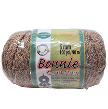 Bonnie Craft Cord Polyolefin Macrame 6mm x 100yd Pottery Crochet #6 Super Bulky