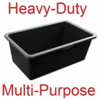 40L / 60L / 80L / 90L Multi Tub Horse Feed Bucket Equine Stable Water Trough Pet