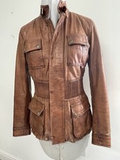 belstaff leather jacket womens