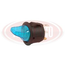 12V EIN AUS BLAU BELEUCHTET LEUCHTEN WIPPSCHALTER CAMPER AUTO SW1057B