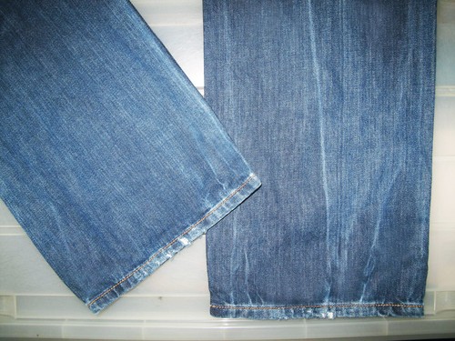 HOT Men's DIESEL KURREN 8TA RELAXED STRAIGHT DARK Denim Jeans 30 x32 (Fit 31x33) - Picture 10 of 12