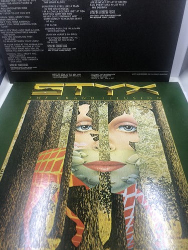 STYX The Grand Illusion Vinyl LP Record Album - Picture 2 of 24