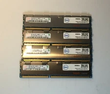 Lot of 4 HYNIX Dell Certified HMT151R7TFR8C-G7 1x4GB PC3-8500R DDR3-1066