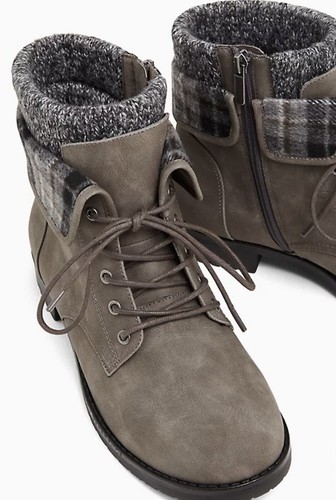 wide width combat boots with heel